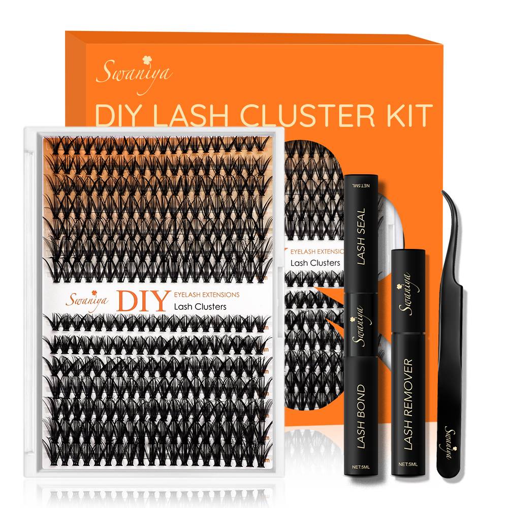 Wat sinn d'Virdeeler vum DIY Eyelash Extensiounen Clusters?
