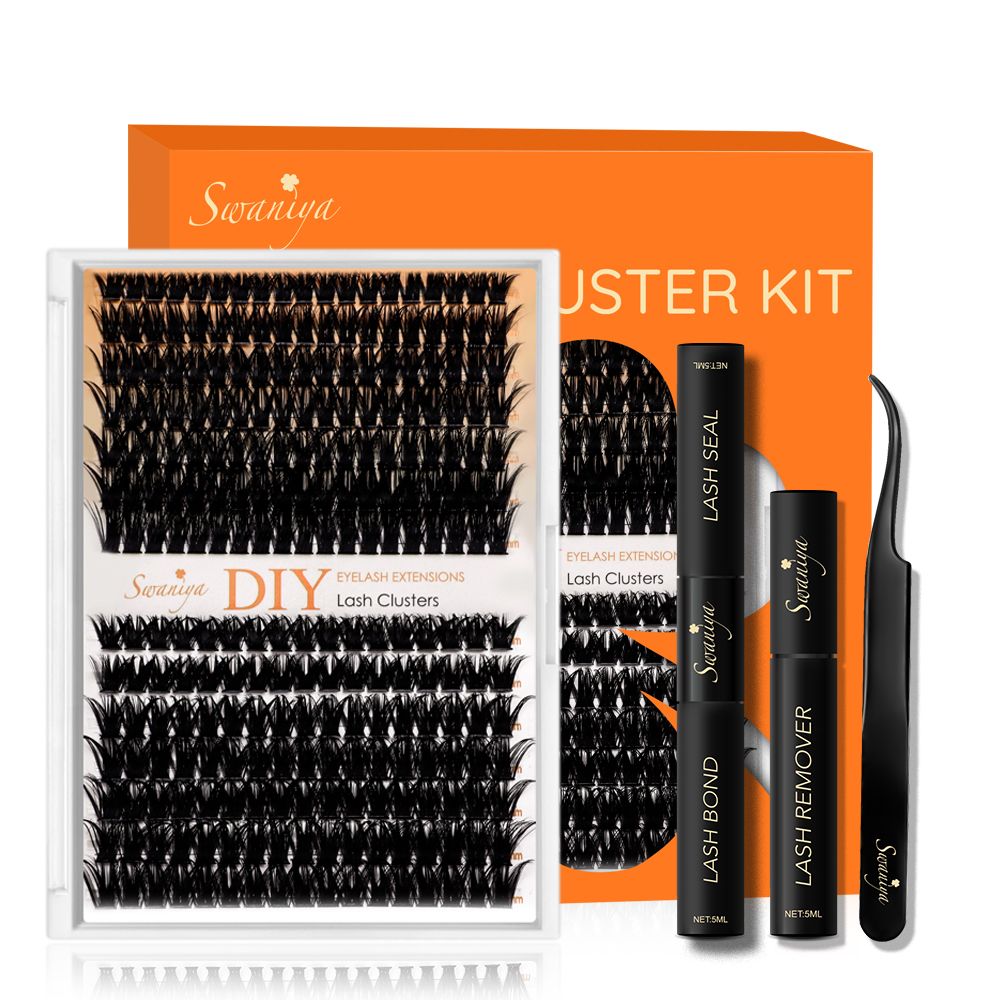 Wéi wielen Dir déi richteg Gréisst DIY Lash Cluster?